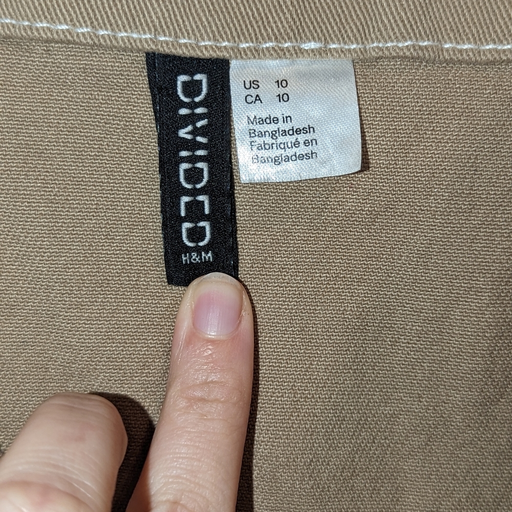 H&M Overall Dress (Size: 10) - Picture 8 of 8